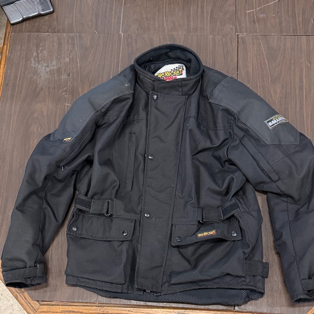 Joe Rocket Black Textile Performance Riding Jacket